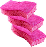 Scotch-Brite Gentle Clean Delicate Scrub Sponges, For Washing Dishes and Cleaning Kitchen, 3 Scrub Sponges